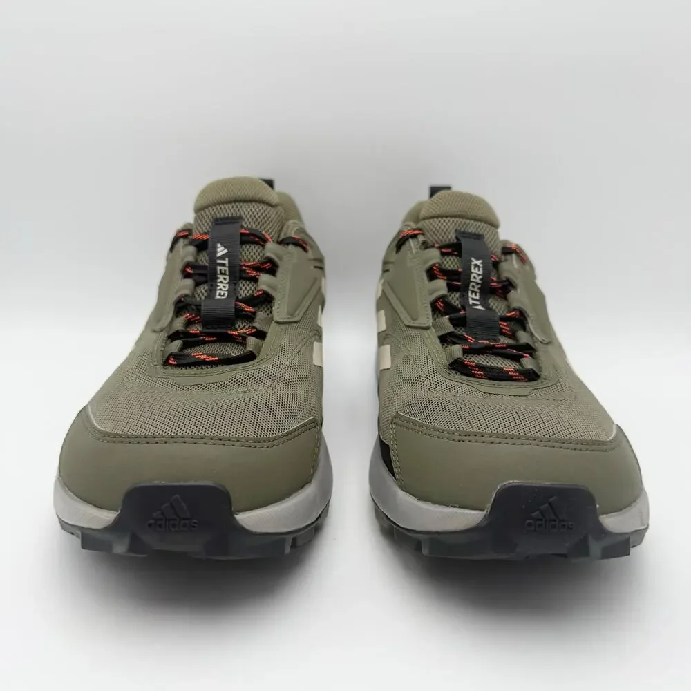 Adidas Mens Terrex Anylander Hiking Shoes Size 10.5 Green Grey Athletic NIB